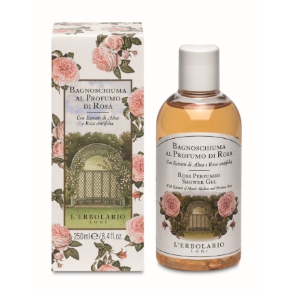 Rosa Gel de Baño, 250ml - L'Erbolario