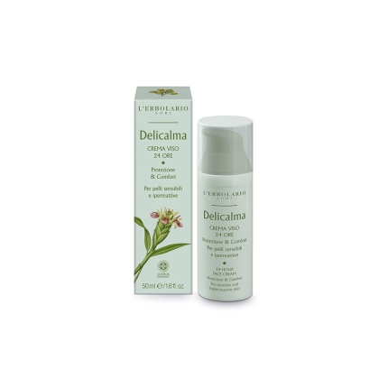 Delicalma Crema Cara 24 horas, 50ml - L'Erbolario