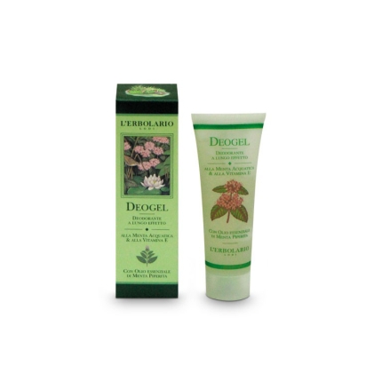 Desodorante Deogel a la Menta Acuática y a la Vitamina E, 50ml
