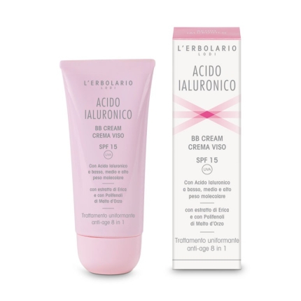 Ácido Hialurónico BB Cream Cara, 50ml - L'Erbolario