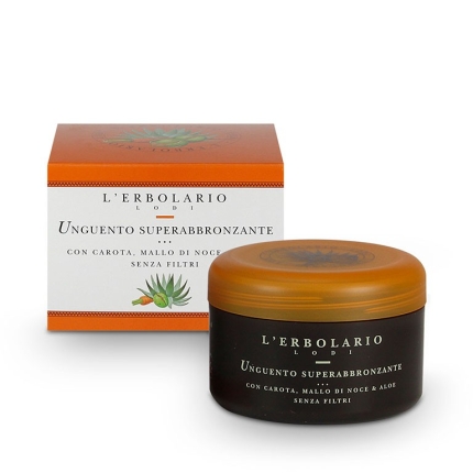Solar Ungüento Superbronceador con Zanahoria, 200ml - L'Erbolario