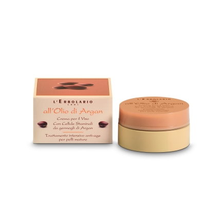 Argán Crema Cara Tratamiento Intenso Antiedad, 50ml - L'Erbolario