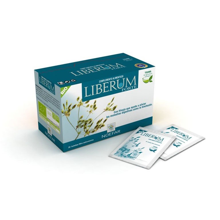 Liberum Forte Tisana Biológica (Regularidad Intestinal), 20 Bolsitas