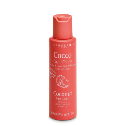 Coco Gel de Baño Crema, 100 ml - L'Erbolario