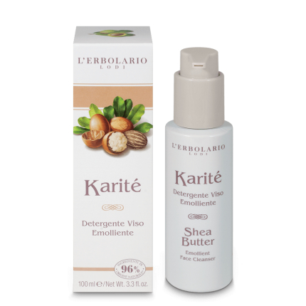 Karité Detergente Cara, 100 ml - L'Erbolario