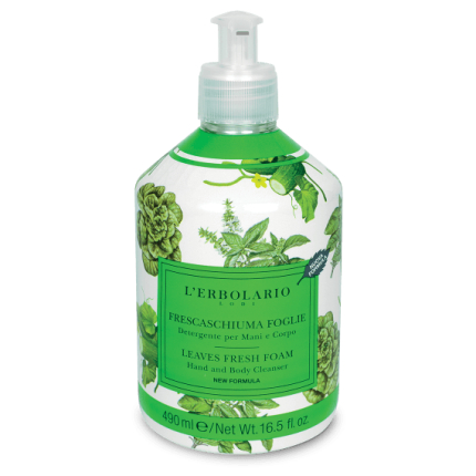 Frescaspuma hojas Jabón Líquido, 490 ml. Edición especial