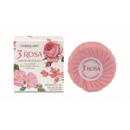 3 Rosas Jabón, 100 g - L'Erbolario