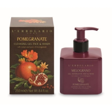 Melograno Gel Detergente Cara y Manos, 250 ml