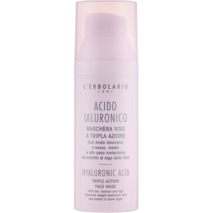 Ácido Hialurónico Mascarilla Triple Acción, 50 ml