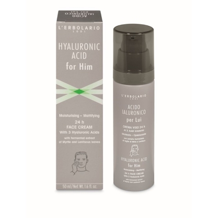 Ácido Hialurónico para el Crema Cara 24 horas, 50 ml